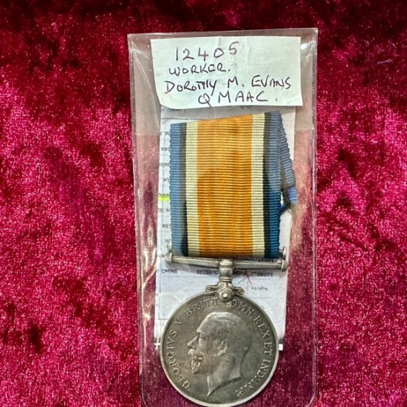WW1 War Medal Evans